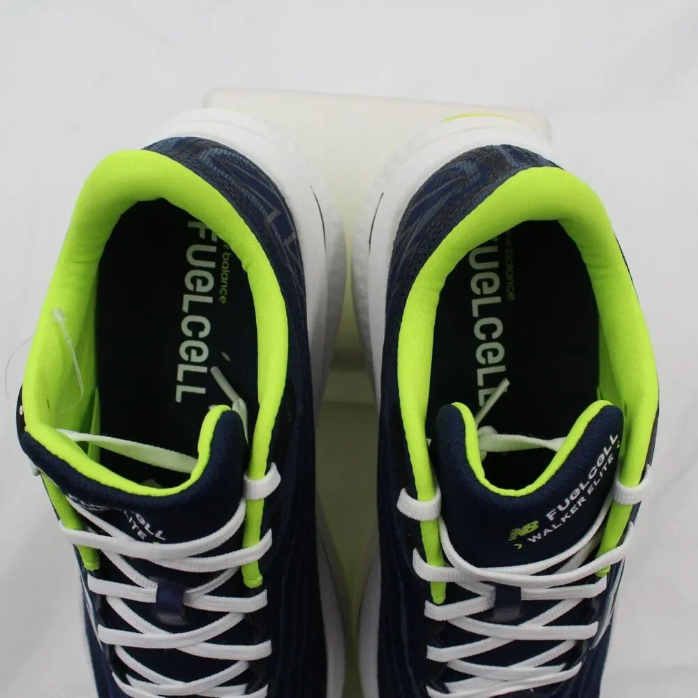 New Balance Mens FuelCell Walker Elite V1 - Navy Blue/White - Size 9.5 Wide (2E)